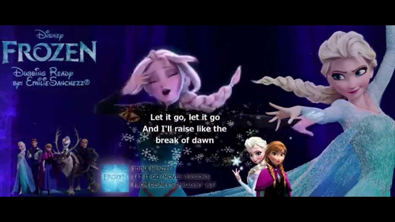 let it go karaoke version